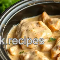 Slow Cooker Chicken Delightful & Creamy