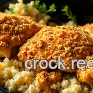 Slow Cooker Chicken with Crispy Coating