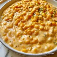 Slow Cooker Creamed Corn with Cream Cheese