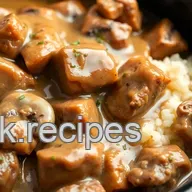 Slow Cooker Cube Steak with Comforting Gravy