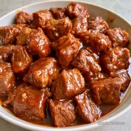 Slow Cooker Garlic Soy Beef for 8 Servings