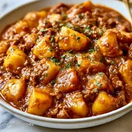 Slow Cooker Hamburger Stew with Potatoes
