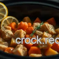 Slow Cooker Lemon Herb Chicken Stew: Easy & Healthy!