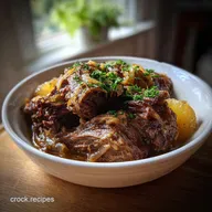 Slow Cooker French Onion Pot Roast Recipe