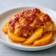 Peach Cobbler: Slow Cooker Classic