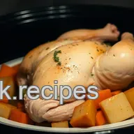 Easiest Slow Cooker Chicken Recipes: Root Veggie Roast