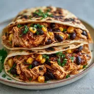 Salsa Chicken Tacos for 6 Servings
