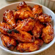 Slow Cooker Sticky Chicken Wings: Tender