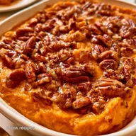Sweet Potato Casserole for 8 Servings