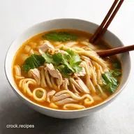SlurpWorthy Asian Chicken Noodle Soup Ready in 15