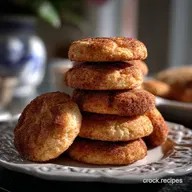 Snickerdoodle Cookies Soft Chewy Cinnamonsugar Perfection: Tangy Crumb