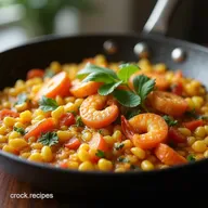 Speedy Seafood Saffron Paella Family Rice Main Dishes