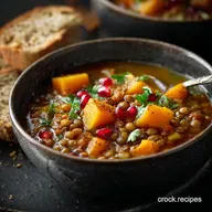 Butternut Lentil Stew: Deeply Spiced Vegan Winter Warmer