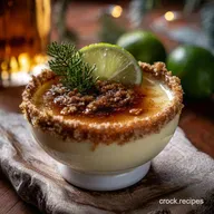Spiced Christmas Margarita A spiced cocktail: Warm & Citrusy