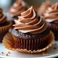 Warm Spiced Nutella Cupcakes with Hazelnut Frosting