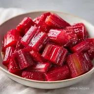 Spicy Rhubarb Chutney for 24 Servings