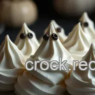 Easy Halloween Recipes: Delightful Spooky Meringue Ghosts to Make