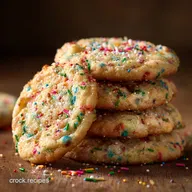 Starbucks Copycat Confetti Sugar Cookies Thick, Soft Bakery Recipe