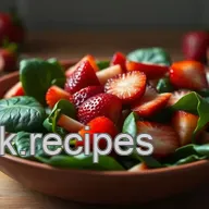Easy Strawberry Spinach Salad Dressing: My Sweet & Tangy Secret