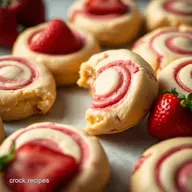 Strawberry Swirl Cheesecake Cookies Easy Homemade Delight