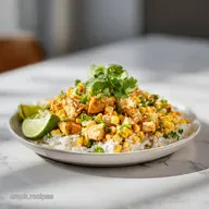 Street Corn Chicken Rice Bowl: Zesty & Charred