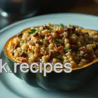 Stuffed Cousa Squash with Quinoa & Spices: A Flavorful Feast