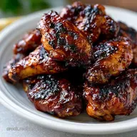 Summer Slow Cooker BBQ Wings for 4
