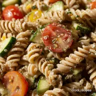 Sunshine Quinoa Pasta Salad Healthy Mediterranean Flavors