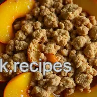 Easy Sweet Summer Peach Crumble Recipe: A Family Favorite