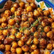 Tasty Healthy Snack with Roasted Chickpeas: Crispy & Spiced