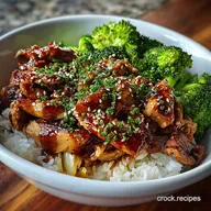Teriyaki Turkey Rice Bowl Recipe for 4 Servings