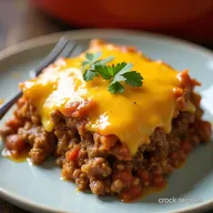 Cheesy Ground Beef Casserole Easy Comfort Food Dinner
