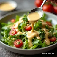 Easy Creamy Caesar Salad Dressing Recipe FussFree
