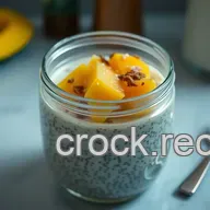Tropical Coconut Chia Seed Pudding: Sunshine in a Jar!