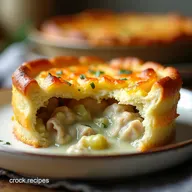 Easy Leftover Turkey Recipes Creamy Leek Pot Pie