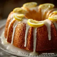 Lemon Bundt Cake: The Ultimate Sour Cream Recipe with Glaze