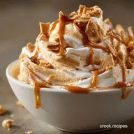 Peanut Butter Frozen Yogurt Ultra-Creamy, High Protein Dessert