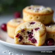 White Chocolate Cranberry Shortbread Bliss Bites Recipe