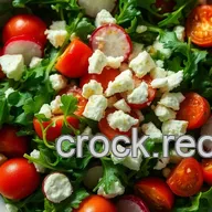 Easy Zesty Arugula Salad Recipe with Lemon Vinaigrette