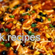 Easy & Zesty Chicken Mexican Casserole Recipe: My Family's Favorite Dish