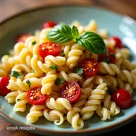 Best Cold Rotini Pasta Salad with Zesty Italian Dressing