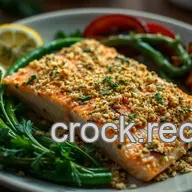 My Zesty Herb-Crusted Salmon Side: A Must-Try for Salmon Lovers!