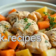 Zesty Lemon Herb healthy crockpot chicken recipes: Easy & Flavorful!
