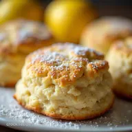 The Best Light Fluffy Lemon Sugar Scones Recipe