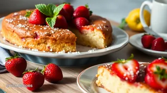 Bake Strawberry Olive Oil Cake in 50 Minutes