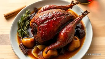 Braise Partridge with Wine & Cinnamon