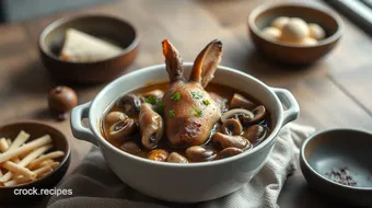 Cook Rabbit Hotpot with Mushrooms in 2 Hours