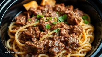 Crock Pot Beef & Noodles: Hearty Comfort Meal