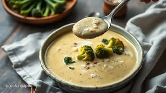 Savoring Creamy Broccoli & Stilton Soup