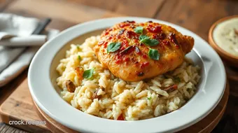 Bake Chicken with Rice & Italian Flavors